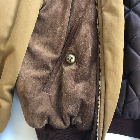 Iceberg Jackets & Coats Vintage 8s Iceberg Warner Bros Brown Bomber Poshmark